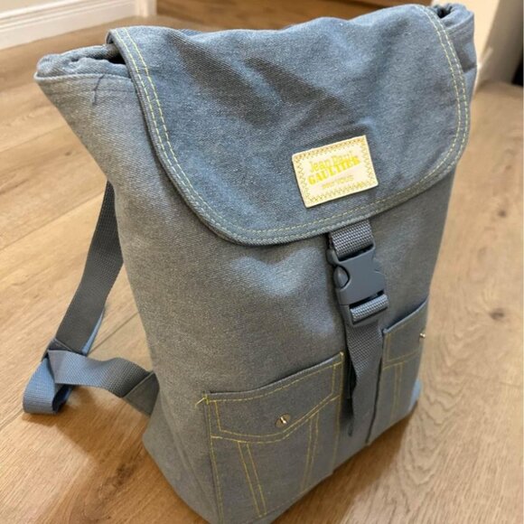 Bagpack Jean Paul Gaultier Blue in Denim - Picture 2 of 4